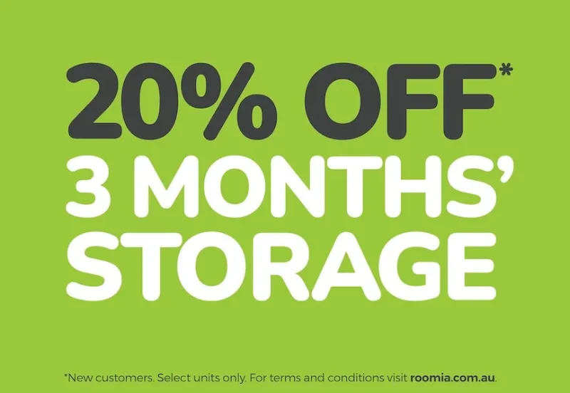 Roomia Self Storage - Chirnside Park Promotion